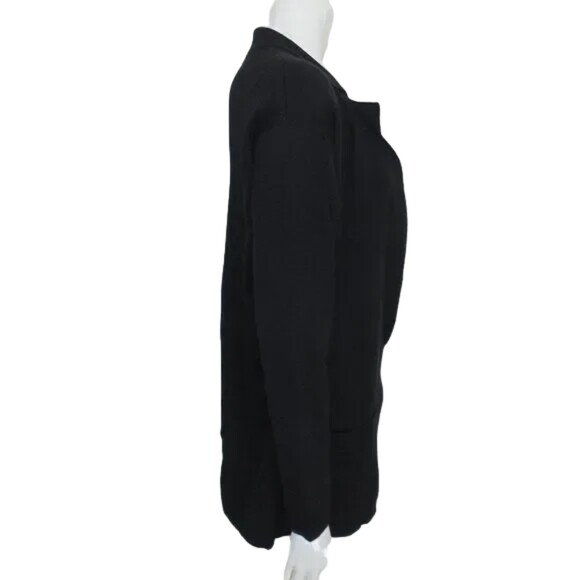 PERUVIAN CONNECTION Cotton Knit Sweater Blazer, XS, Open front, Pockets - Picture 4 of 10